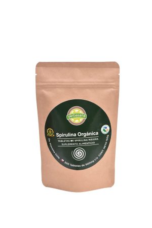 Spirulina máxima orgánica (tabletas)